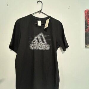 Adidas Men's Black T-Shirt